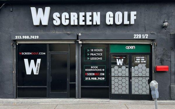 W Screen Golf