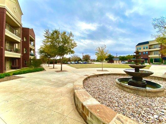 Courtyard and Fountain