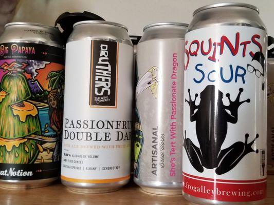 incredibly local sour brews + some out of towners, too.