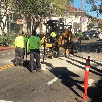 Santa Barbara Street Repair on State Street