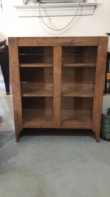 Primitive Pine cupboard