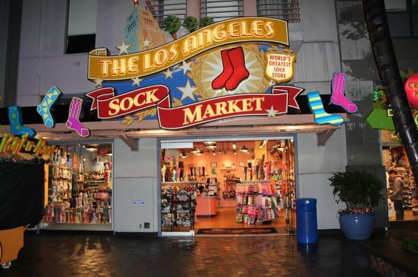 The World's Greatest Sock Store! - Open 365 days a year at Universal Studios CityWalk