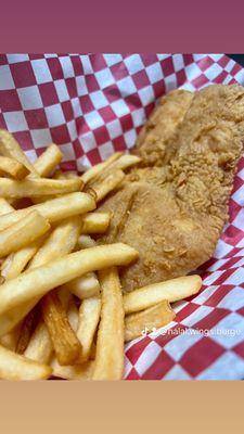 Fish and fries basket