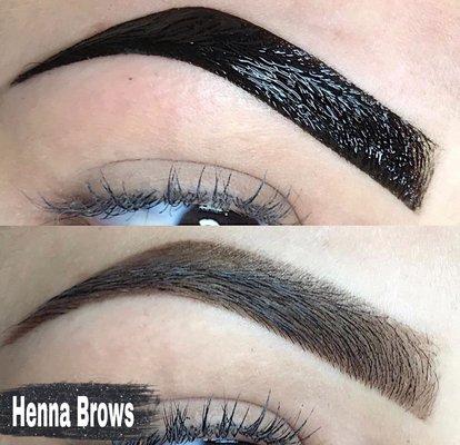 Henna Brow Design