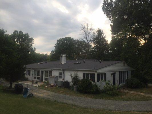 New shingle roof installed July 2016