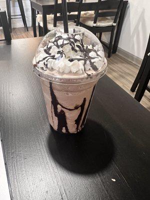 Frozen hot chocolate