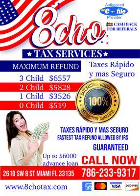 8cho Tax Services