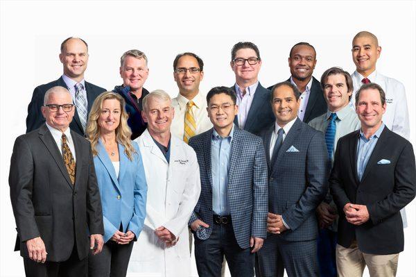 The team of providers at California Orthopedics & Spine