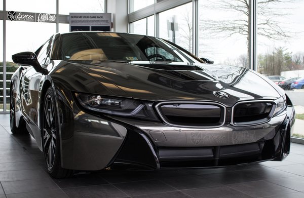 BMW I8 Black Superchrome