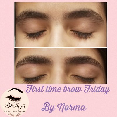 Naturally Shaped Brows