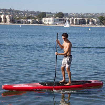 iRACE paddle board is fast and fun!