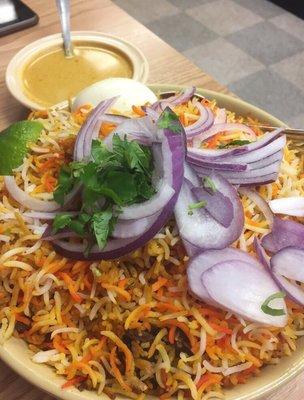 Chicken biryani