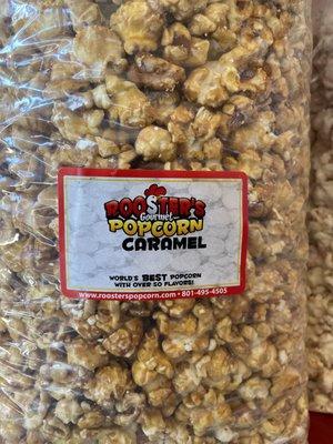 We have 6+ caramel popcorn flavors.