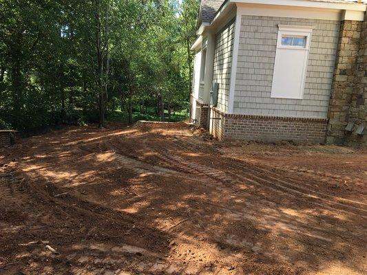 Residential Lot Grade - Marietta, GA