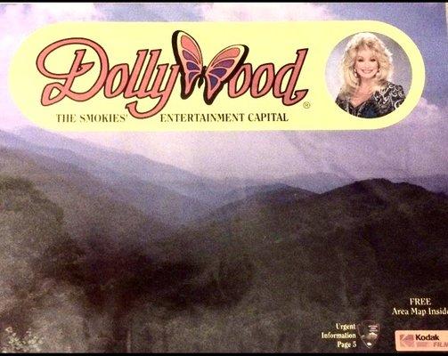 My Brochure from Dollywood. Keeper! Posted 04/24/22