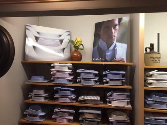 Great selection of Canali and Eton