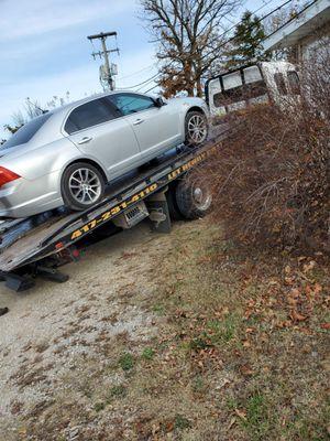 Sad day but Henry is professional with loading my car