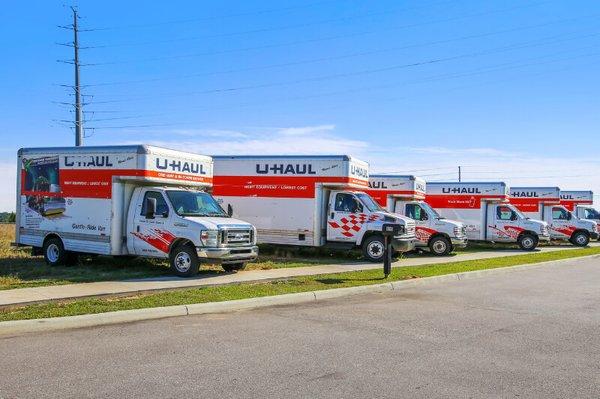 U-Haul truck rentals available