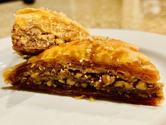 Baklava, excellent!