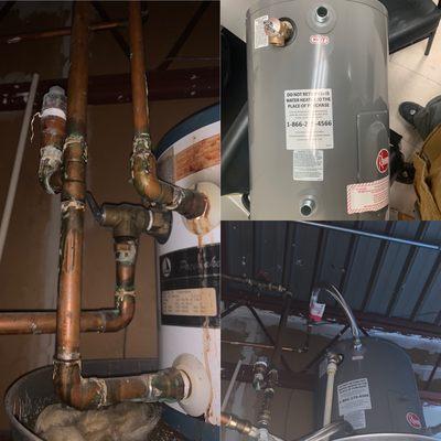 Water heater upgrade