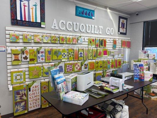 Capital Quilts is a Signature AccuQuilt dealer.