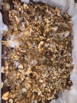 Coconut Delight Brownies