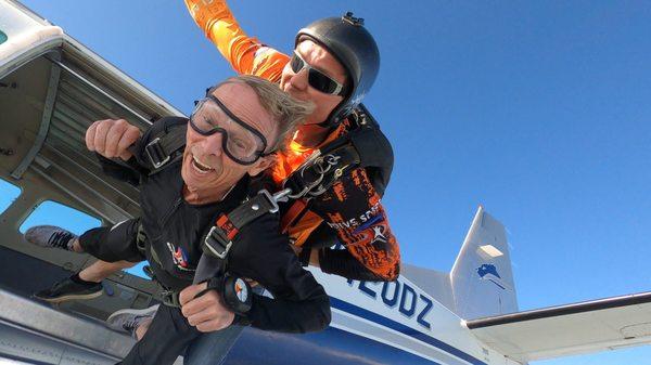 Yea! I jumped out of a perfectly good plane!