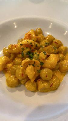 Smoked Gnocchi with Shrimp