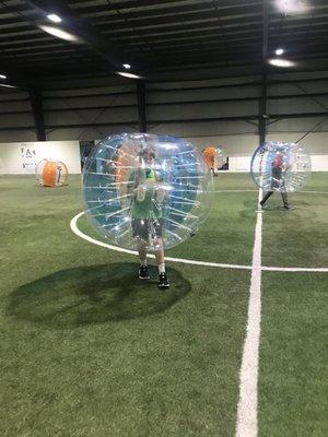 Bubble soccer