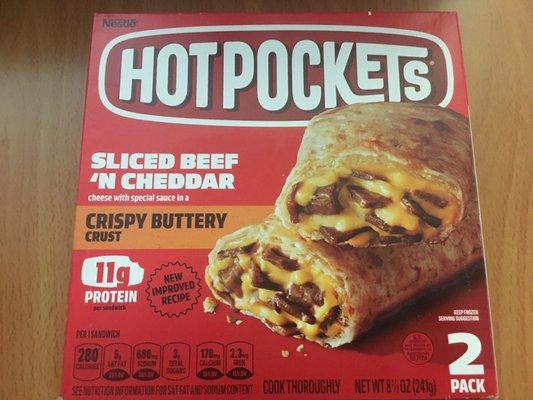 Hot Pockets Sliced Beef 'N Cheddar