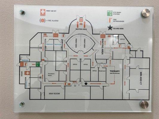 Floor plan / Emergency Exit Plan