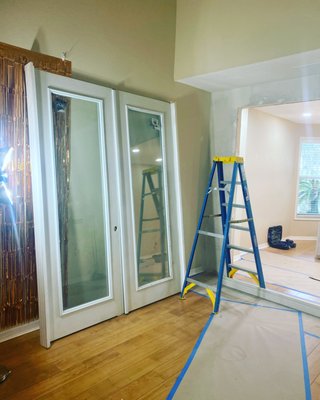 Setting up doors