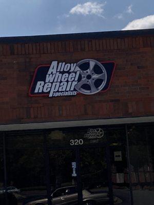 Alloy wheel repair