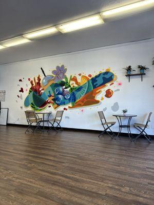 Mural/art indoor space