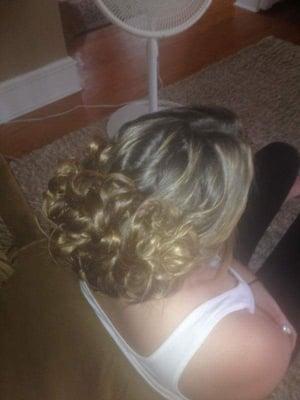 Prom updo !