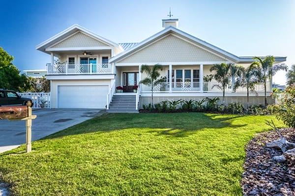 We re-freshed the existing balcony at the master suite, an almost complete wrap-around porch and new roof areas to enhance cu...