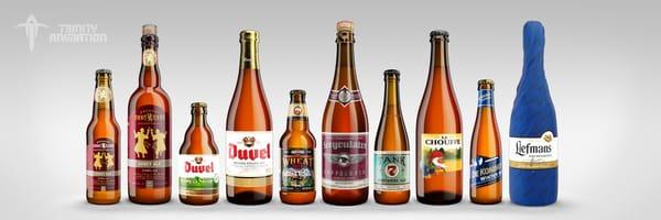 These bottle renderings were created for Boulevard Beer. Using renderings rather than photography allows for easy future changes.