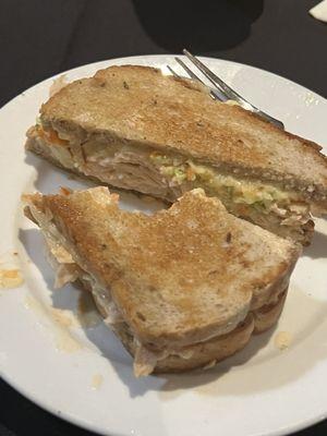 Turkey Reuben Sandwich. I would wager I made the best choice of the table as it was very, very good!