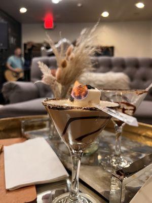 S'mores martini