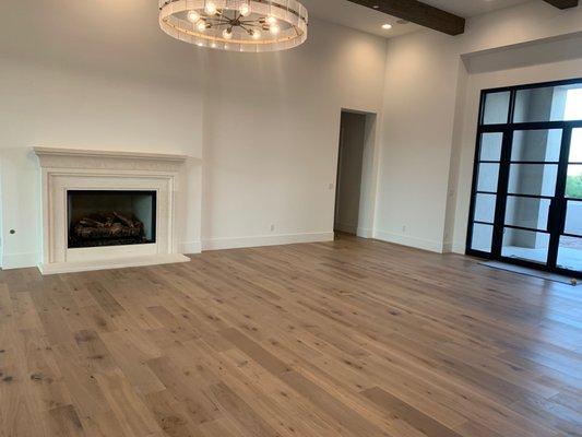 Hardwood flooring