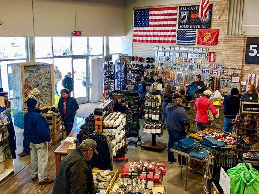 Inside North Greenbush Store