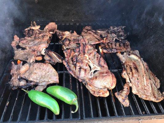 Getting that Labor day grillin goin!