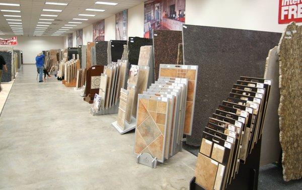 Explore our warehouse of large granite and marble slabs from all over the world.