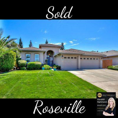 Congrats to my Bay Area buyers who made the move to Roseville and bought this lovely home!