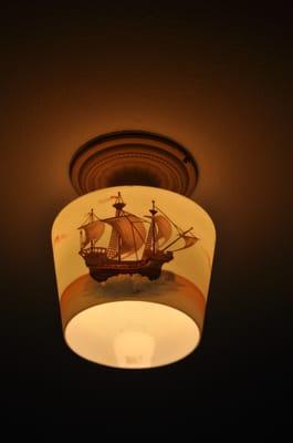 Love this original light fixture