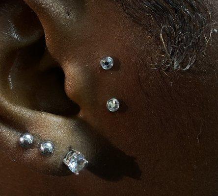 Surface Tagus piercing