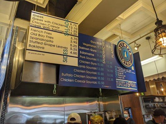 Olympia Gyro, Reading Terminal Market, Philadelphia