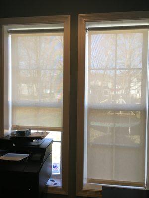 Beautiful light filtering window treatments