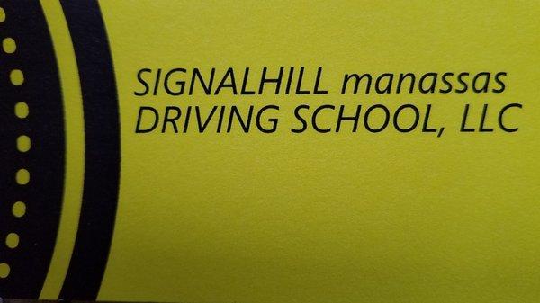 Signal Hill Manassas Driving School