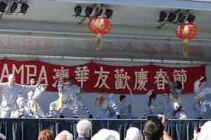 Demo in Largo Central Park for chinese New Year 2013